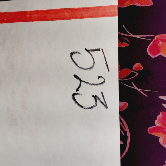 Jaclyn Smith Silk Purple Floral V-Neck Zipper Sleeveless Dress P523 - Picture 8 of 8